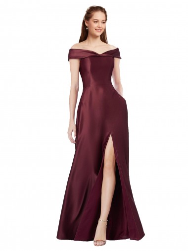 Cap Sleeves Strapless Satin Burgundy Gold Long Black Tie Evening Dress Canada Clearance