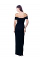 Sleeveless Sweetheart Stretch Crepe Black Long Formal Dress Canada Clearance