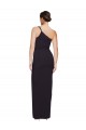 Sleeveless Strapless Stretch Crepe Black Long Formal Evening Dress Canada Clearance