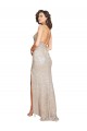 Sleeveless Sweetheart Sequin & Sparkling Sequin Champagne Long Black Tie Evening Dress Canada Clearance