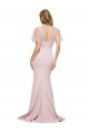 Short Sleeves Sweetheart Stretch Crepe & Tulle Mauve Long Formal Evening Dress Canada Clearance