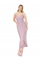 Sleeveless High Neck Soft Chiffon Primrose Knee Length High Low Evening Dress Canada Clearance
