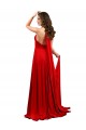 Sleeveless Halter Neck Spandex Red Long Formal Evening Dress Canada Clearance